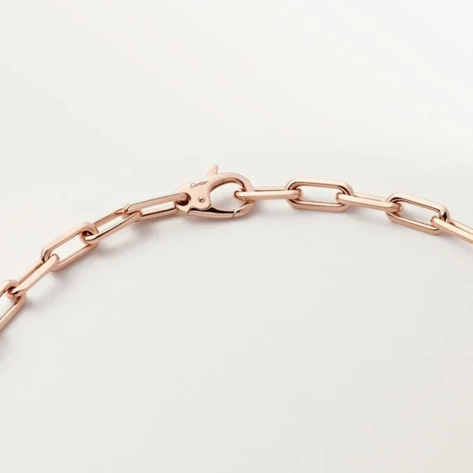Santos De Cartier halskæde, kæde, mellemstor model Santos De Cartier halskæde, kæde, mellemstor model