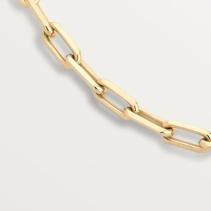 Santos De Cartier halskæde, kæde, mellemstor model Santos De Cartier halskæde, kæde, mellemstor model