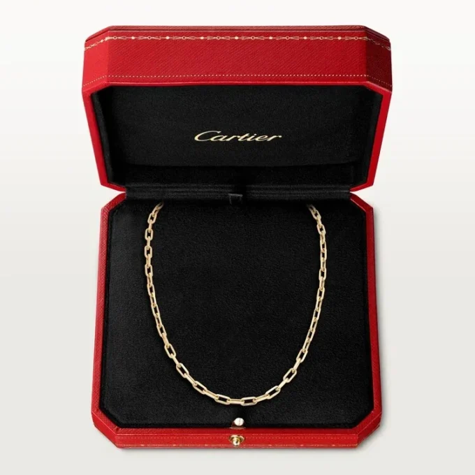 Santos De Cartier halskæde, kæde, mellemstor model Santos De Cartier halskæde, kæde, mellemstor model