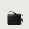 Skuldertaske, Mini, Double C De Cartier – Sort kalveskind, guld og sort emaljefinish – Cartier Skuldertaske, Mini, Double C De Cartier – Sort kalveskind, guld og sort emaljefinish – Cartier