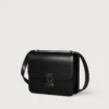 Skuldertaske, Mini, Double C De Cartier – Sort kalveskind, guld og sort emaljefinish – Cartier Skuldertaske, Mini, Double C De Cartier – Sort kalveskind, guld og sort emaljefinish – Cartier