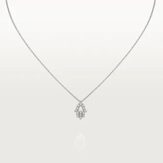 Symbolhalskæde – hvidguld, diamant – Cartier