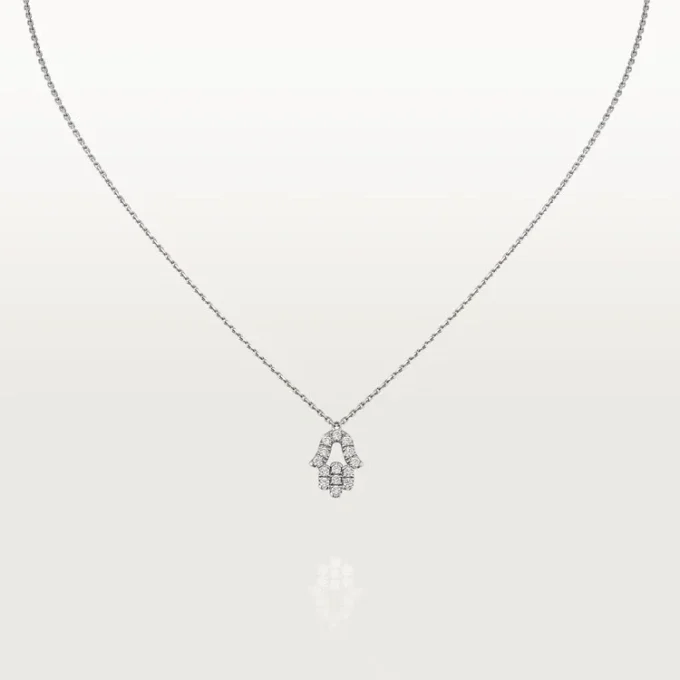 Symbolhalskæde – hvidguld, diamant – Cartier Symbolhalskæde – hvidguld, diamant – Cartier