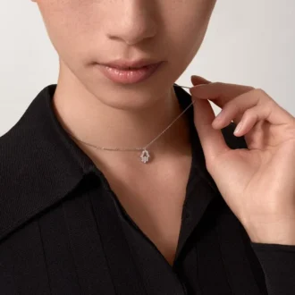 Symbolhalskæde – hvidguld, diamant – Cartier