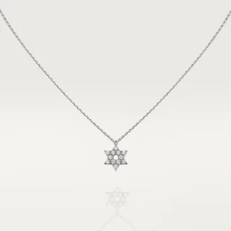 Symbolhalskæde – hvidguld, diamanter – Cartier
