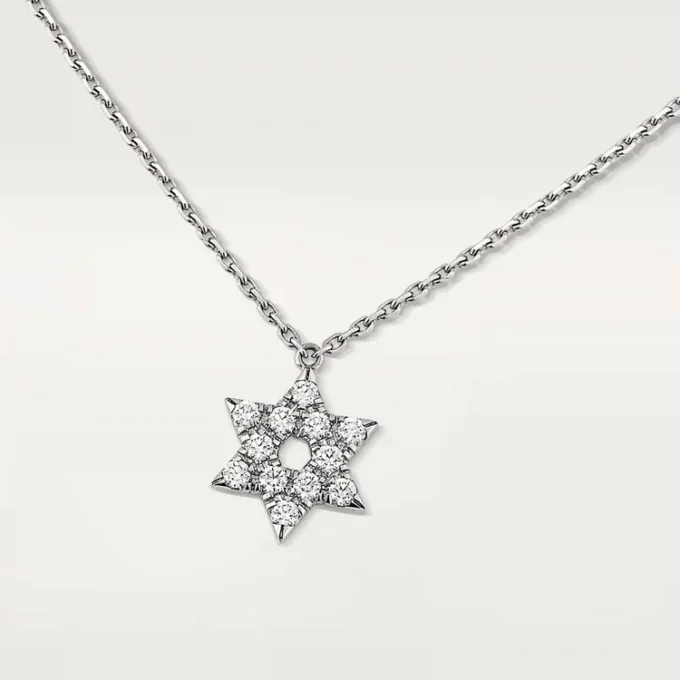 Symbolhalskæde – hvidguld, diamanter – Cartier Symbolhalskæde – hvidguld, diamanter – Cartier