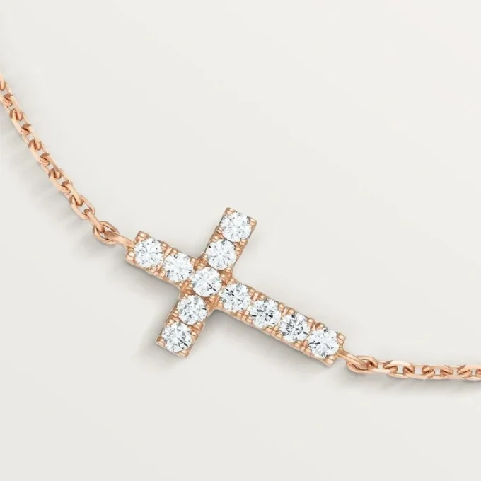 Symbols-armbånd – rosa guld, diamanter – Cartier Symbols-armbånd – rosa guld, diamanter – Cartier