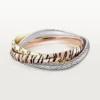 Trinity-armbånd, lak, diamanter Trinity-armbånd, lak, diamanter