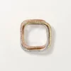 Trinity Cushion-ring, klassisk model, pavé Trinity Cushion-ring, klassisk model, pavé