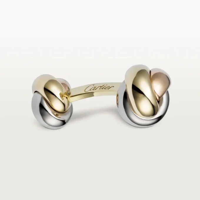 Trinity manchetknapper – gult, rosa og hvidt guld – Cartier Trinity manchetknapper – gult, rosa og hvidt guld – Cartier
