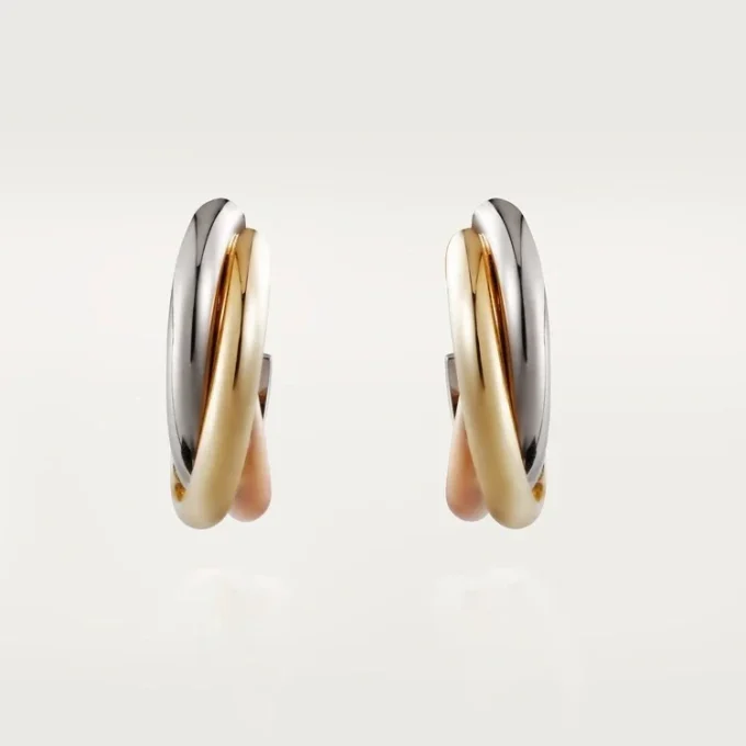 Trinity øreringe – hvidguld, gult guld, rosaguld – Cartier Trinity øreringe – hvidguld, gult guld, rosaguld – Cartier