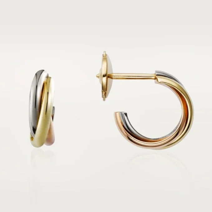 Trinity øreringe – hvidguld, gult guld, rosaguld – Cartier Trinity øreringe – hvidguld, gult guld, rosaguld – Cartier