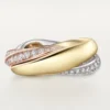Trinity-ring, halvpavé Trinity-ring, halvpavé