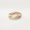 Trinity-ring i tricolor-guld, klassisk model | Cartier Us Trinity-ring i tricolor-guld, klassisk model | Cartier Us