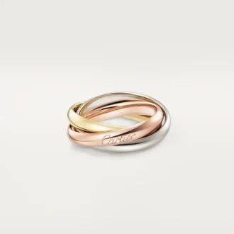 Trinity-ring i tricolor-guld, klassisk model | Cartier Us Trinity-ring i tricolor-guld, klassisk model | Cartier Us
