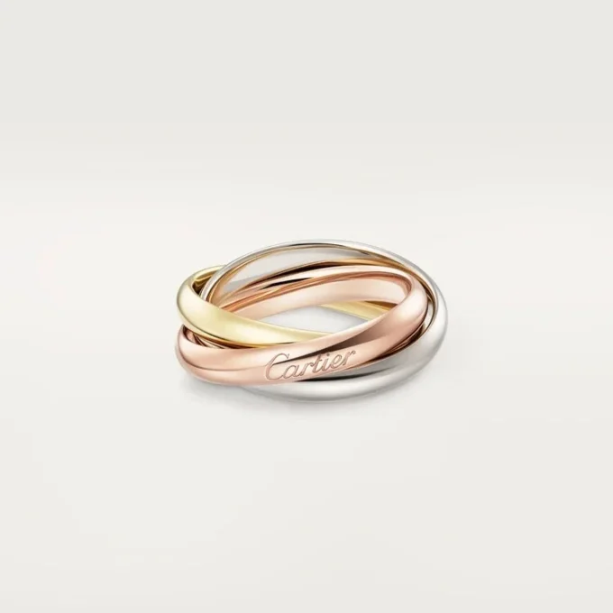 Trinity-ring i tricolor-guld, klassisk model | Cartier Us Trinity-ring i tricolor-guld, klassisk model | Cartier Us
