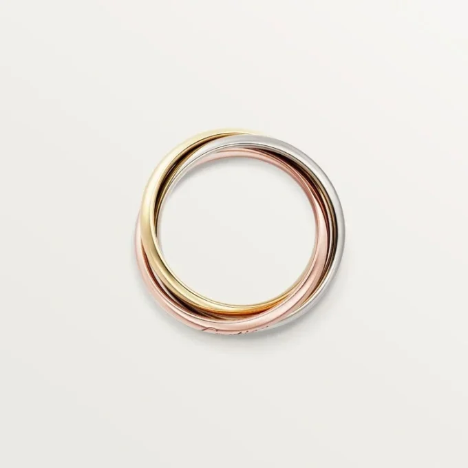 Trinity-ring i tricolor-guld, klassisk model | Cartier Us Trinity-ring i tricolor-guld, klassisk model | Cartier Us