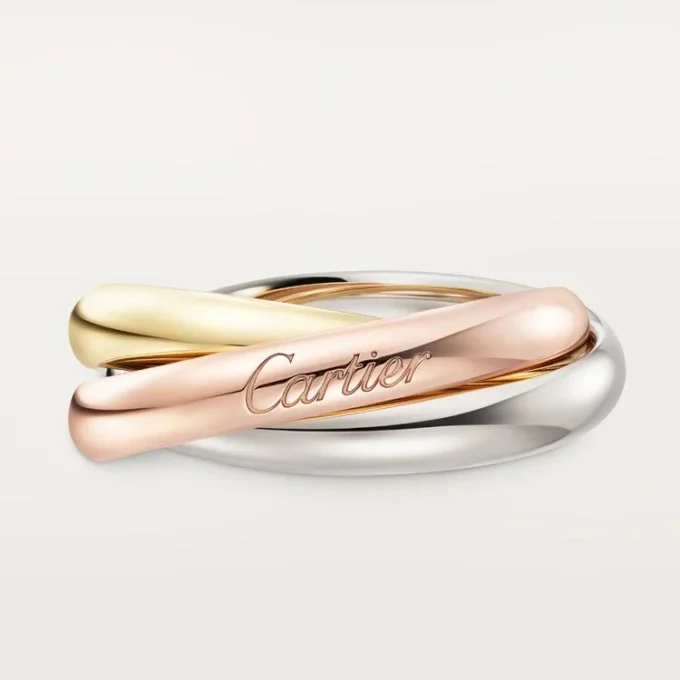 Trinity-ring i tricolor-guld, klassisk model | Cartier Us Trinity-ring i tricolor-guld, klassisk model | Cartier Us