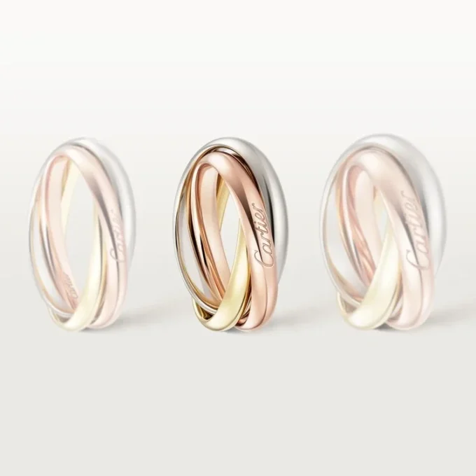 Trinity-ring i tricolor-guld, klassisk model | Cartier Us Trinity-ring i tricolor-guld, klassisk model | Cartier Us
