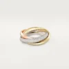 Trinity-ring, klassisk model, halvpavé Trinity-ring, klassisk model, halvpavé