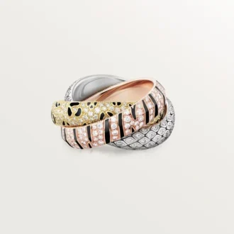 Trinity-ring, lak, pavé