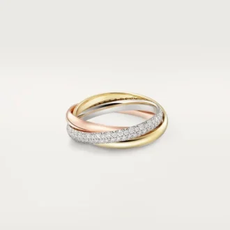 Trinity-ring, lille model, halvpavé