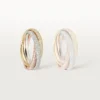 Trinity-ring, lille model, pavé Trinity-ring, lille model, pavé