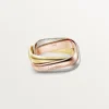 Trinity-ring, pudeformet, klassisk model Trinity-ring, pudeformet, klassisk model