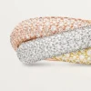 Trinity-ring, stor model, pavé Trinity-ring, stor model, pavé