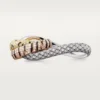 Trinity-ring til to fingre, lakeret, pavé Trinity-ring til to fingre, lakeret, pavé