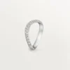 Trinity Ruban vielsesring – platin, diamant – Cartier Trinity Ruban vielsesring – platin, diamant – Cartier