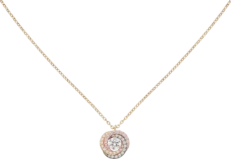 Trinity-vedhæng, 1 diamant, pavé