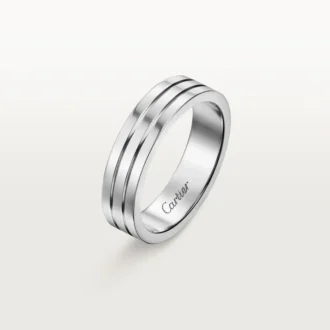 Trinity vielsesring – hvidguld – Cartier