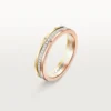 Trinity vielsesring – hvidguld, gult guld, rosa guld, diamanter – Cartier Trinity vielsesring – hvidguld, gult guld, rosa guld, diamanter – Cartier