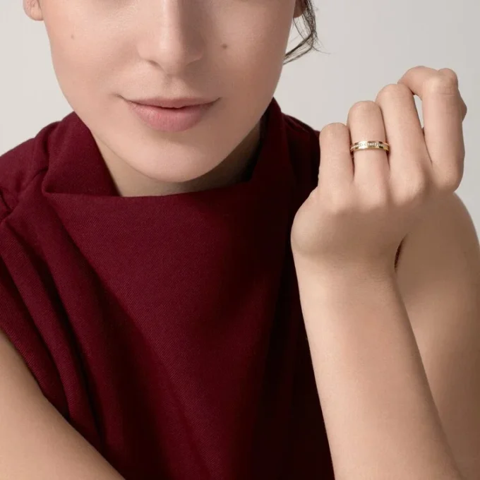 Trinity vielsesring – hvidguld, gult guld, rosa guld, diamanter – Cartier Trinity vielsesring – hvidguld, gult guld, rosa guld, diamanter – Cartier
