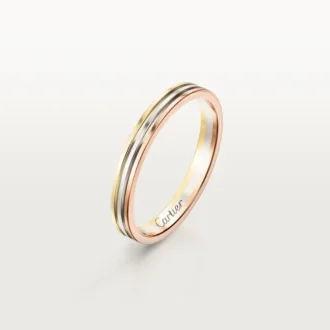 Trinity vielsesring – hvidguld, rosaguld, gult guld – Cartier