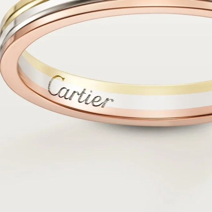 Trinity vielsesring – hvidguld, rosaguld, gult guld – Cartier Trinity vielsesring – hvidguld, rosaguld, gult guld – Cartier