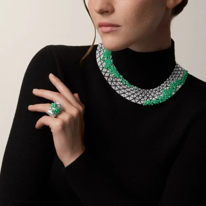 Cartier Libre Tuttitutti halskæde, krysopras Cartier Libre Tuttitutti halskæde, krysopras