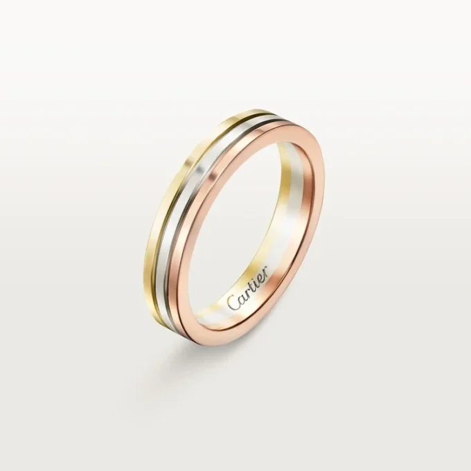 Vendome Louis Cartier vielsesring, 3,5 mm bred Vendome Louis Cartier vielsesring, 3,5 mm bred