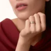 Vendome Louis Cartier vielsesring, 4,8 mm bred, pavé Vendome Louis Cartier vielsesring, 4,8 mm bred, pavé