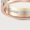Vendome Louis Cartier vielsesring, 4,8 mm bred, pavé Vendome Louis Cartier vielsesring, 4,8 mm bred, pavé