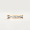 Vendome Louis Cartier vielsesring, 4,8 mm bred, pavé Vendome Louis Cartier vielsesring, 4,8 mm bred, pavé