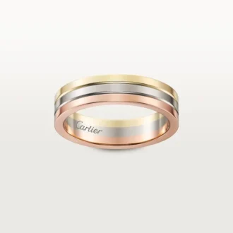 Vendome Louis Cartier vielsesring – hvidguld, gult guld, rosaguld – Cartier Vendome Louis Cartier vielsesring – hvidguld, gult guld, rosaguld – Cartier