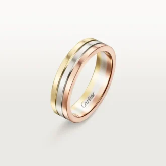 Vendome Louis Cartier vielsesring – hvidguld, gult guld, rosaguld – Cartier Vendome Louis Cartier vielsesring – hvidguld, gult guld, rosaguld – Cartier
